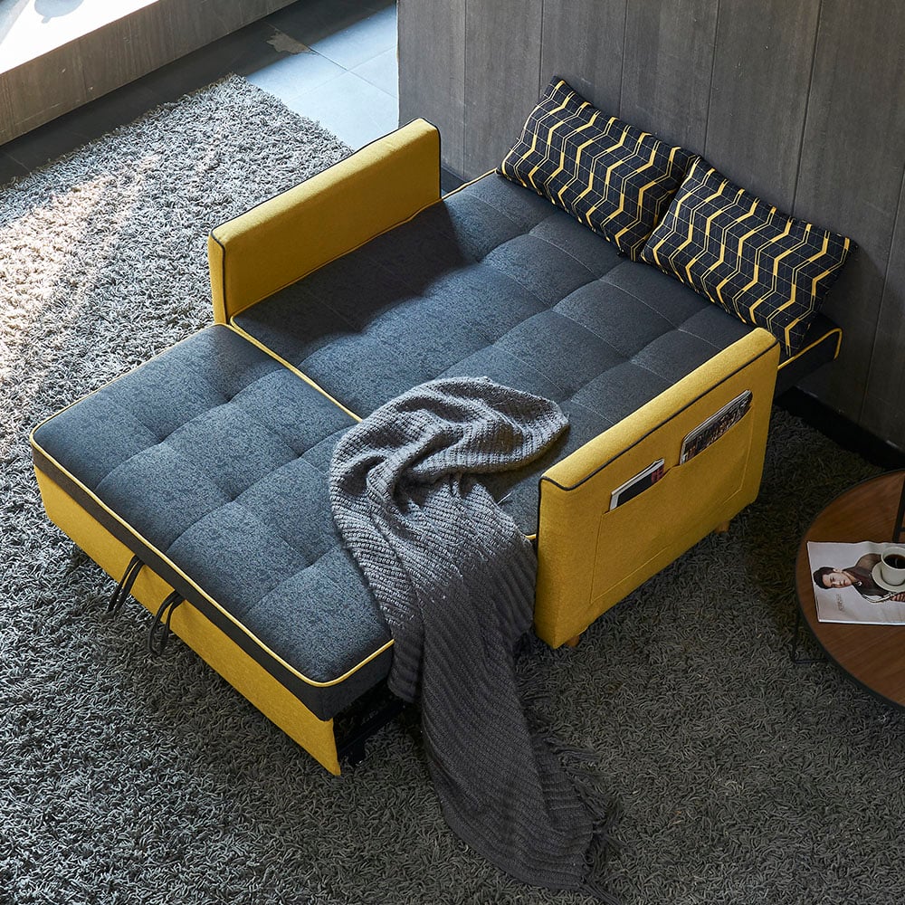 HMR - 2 Seat 55.1"W Convertible Sofa Bed