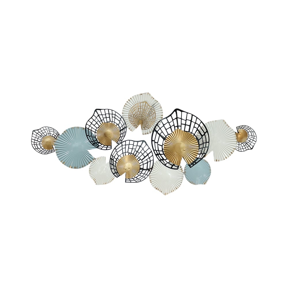 HMR - Modern Hollow-out Flowers Metal Wall Decor Aesthetic art