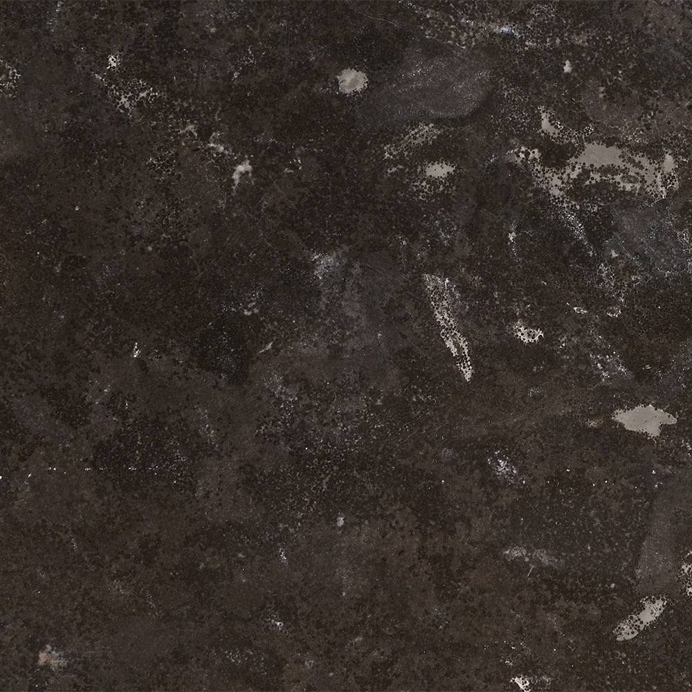 HMR - 33" Farmhouse Black Kitchen Sink Natural Stone Single Large Sink with Drain