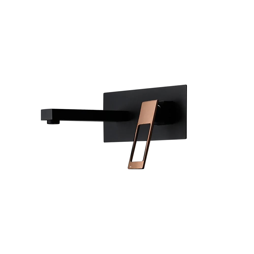 HMR - Modern Wall Mount Bathroom Sink Faucet