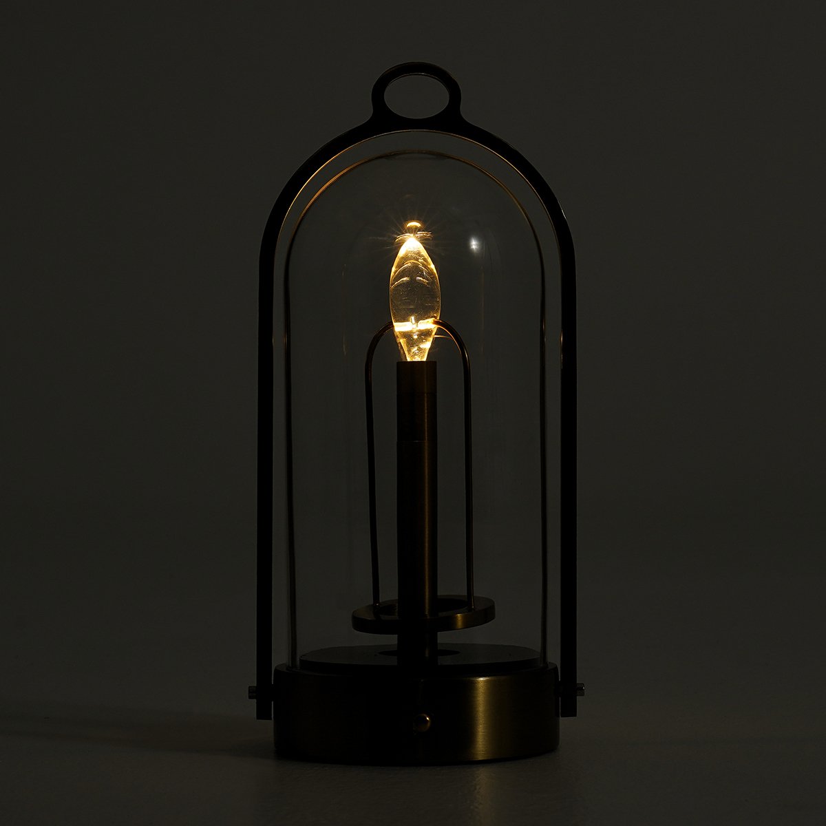 HMR - 2500mAh Bronze Gold Portable LED Cordless Table Lamp Dimmable Rechargeable Night Light