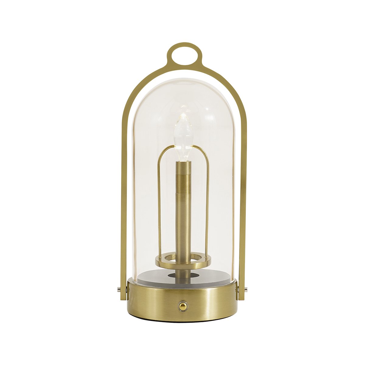 HMR - 2500mAh Bronze Gold Portable LED Cordless Table Lamp Dimmable Rechargeable Night Light