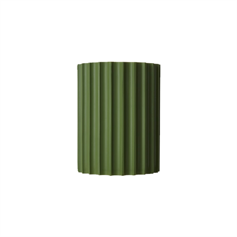HMR - Modern Green Half-Cricle Resin Wall Sconce with 2-Light Living Room Bed Room Kitchen