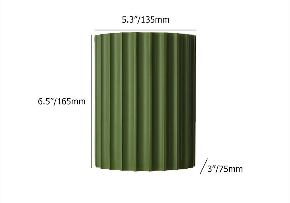 HMR - Modern Green Half-Cricle Resin Wall Sconce with 2-Light Living Room Bed Room Kitchen
