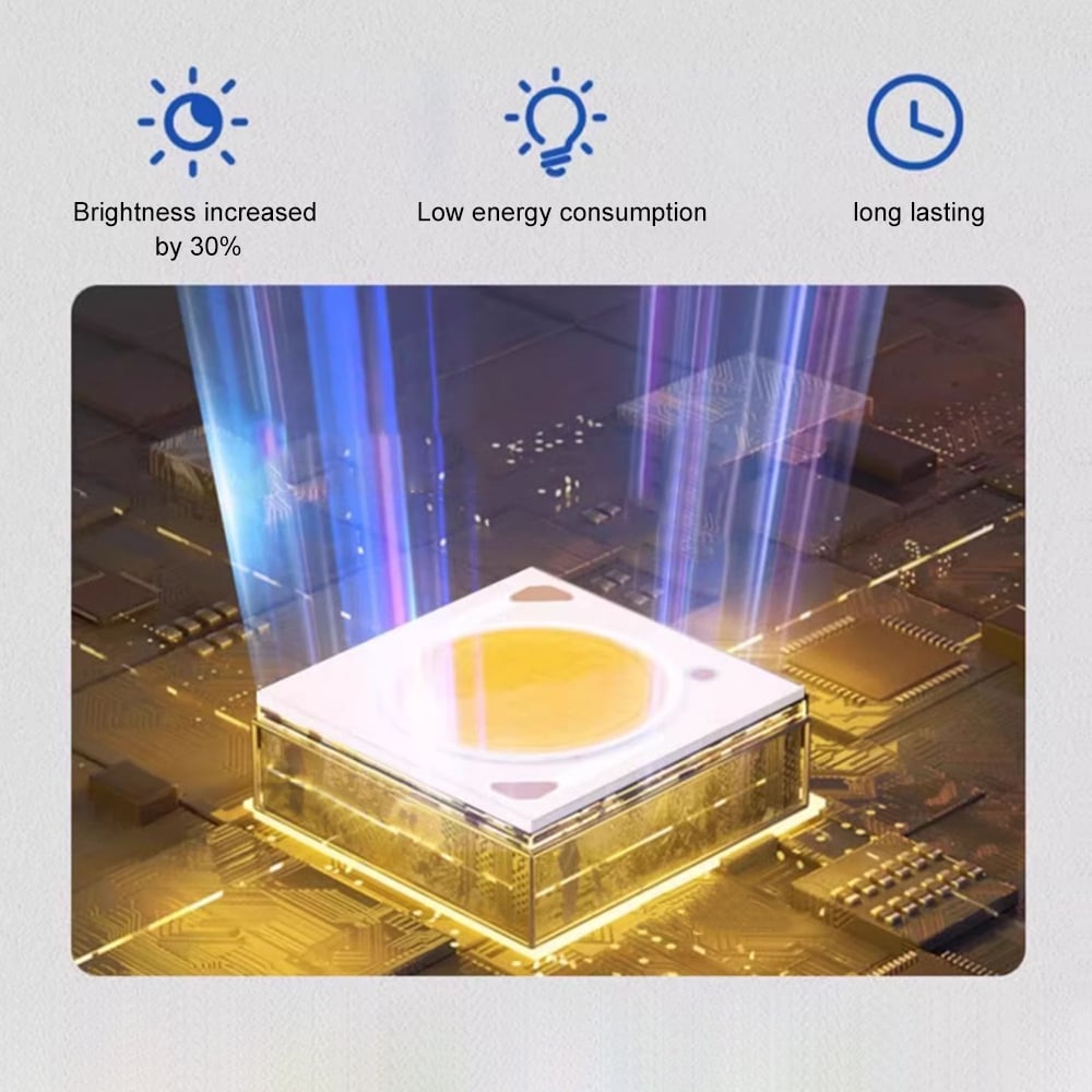 HMR - Creative Silver LED Flush Ceiling Light with Brilliant Firework Dimmable&Remote Control