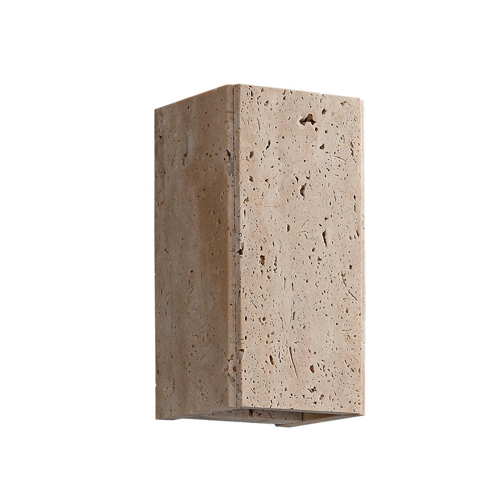 HMR - Travertine LED Outdoor Wall Lighting Modern Waterproof IP65 Outside Wall Sconce