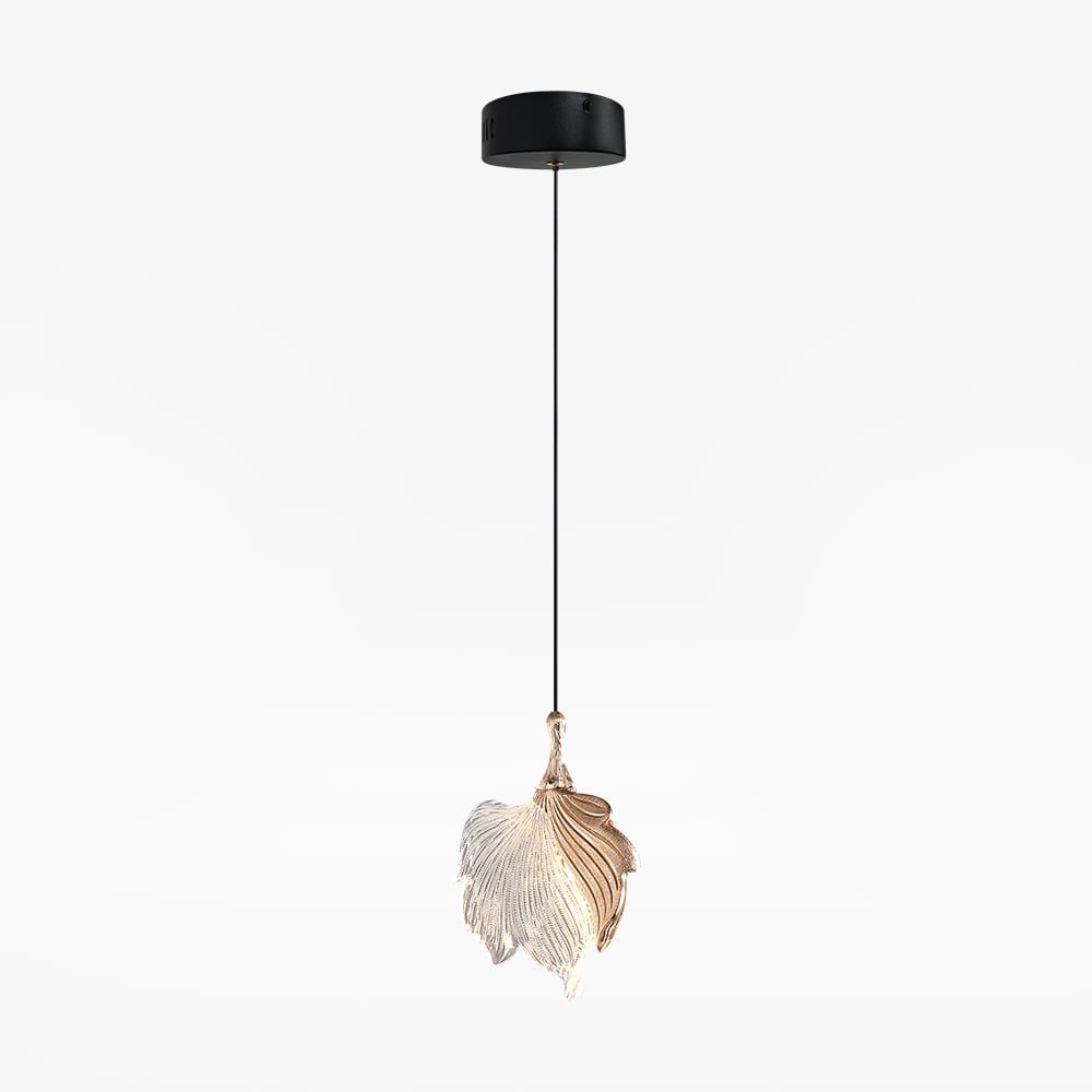 HMR - Gold Dimmable 3-Color Acrylic LED Chandelier Pendant Light