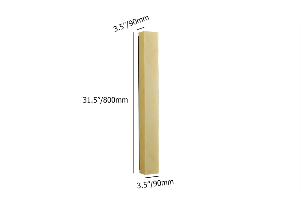 HMR - 34" LED Outdoor Wall Lighting Modern Waterproof IP65 Outside Wall Sconce for House