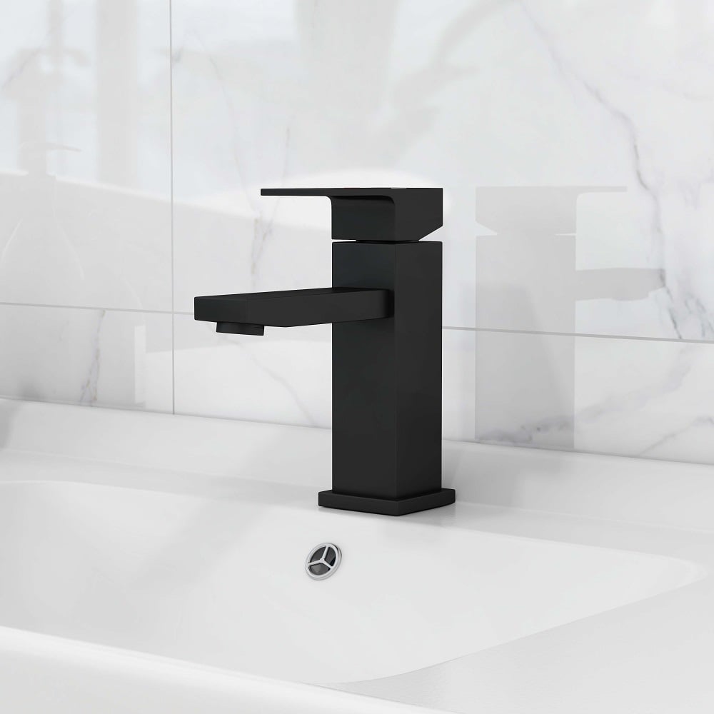 HMR - Dree Dree One Hole Sink Faucet in Matte Black, Brass