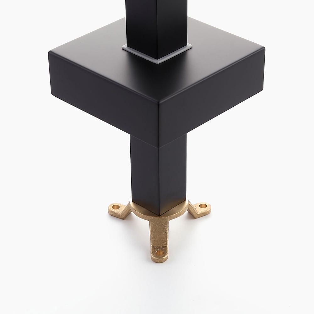 HMR - Dree Standing Faucet with High-Arc Spout in Matte Black