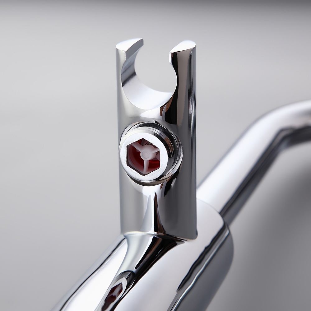 HMR - Brewst Floor Mount Tub Filler Freestanding Faucet in Chrome, Brass