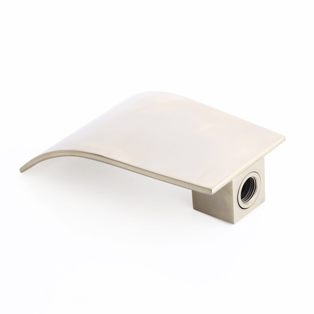 HMR - Milly Wall Mounted Spout Sink Faucet in Brushed Nickel