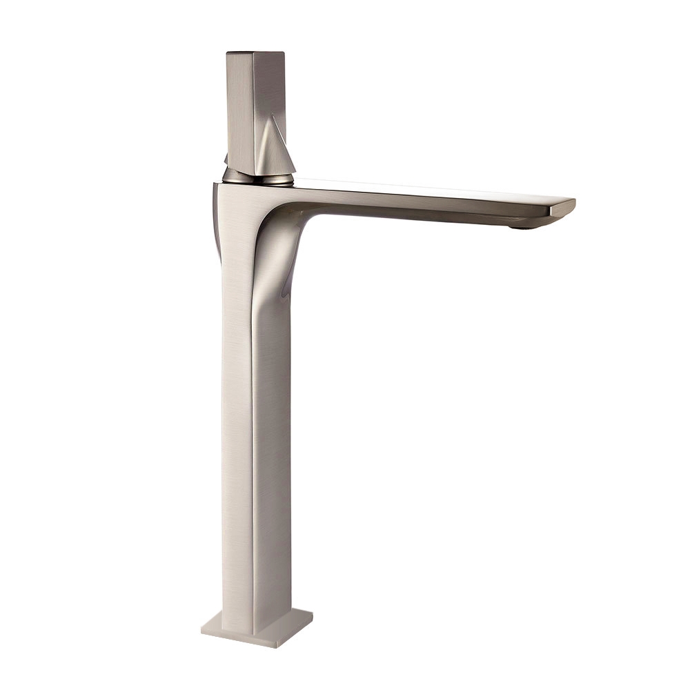 HMR - Utop Modern Single Hole 1-Handle Bathroom Vessel Sink Faucet in Solid Brass
