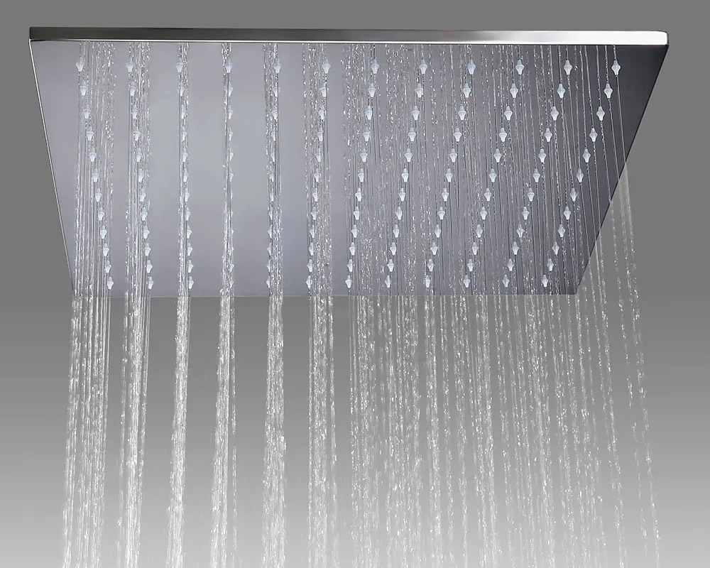 HMR - Modern Thermostatic Rain Shower System with Handheld Shower & 3 Body Sprays