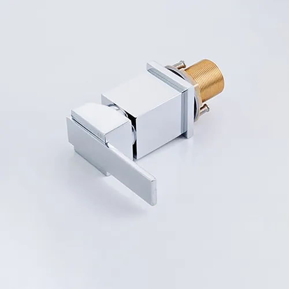 HMR Waterfall Deck-Mount Roman Tub Faucet with Handshower - Chrome