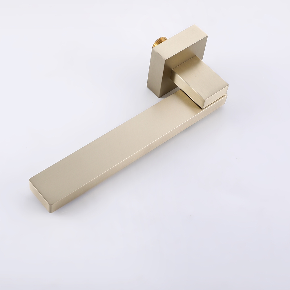 HMR - Wall Mounted Swirling Faucet with Hand Shower in Brushed Gold