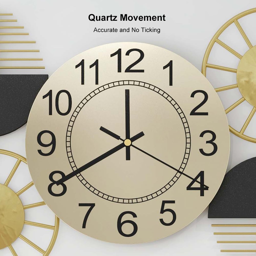 HMR - Luxury Wall Clock Decor