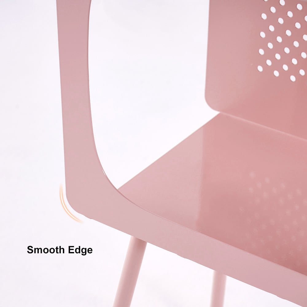 HMR Stert Series Modern End Table - Fresh Pink