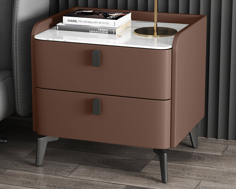 HMR - Nightstand with 2-Drawer