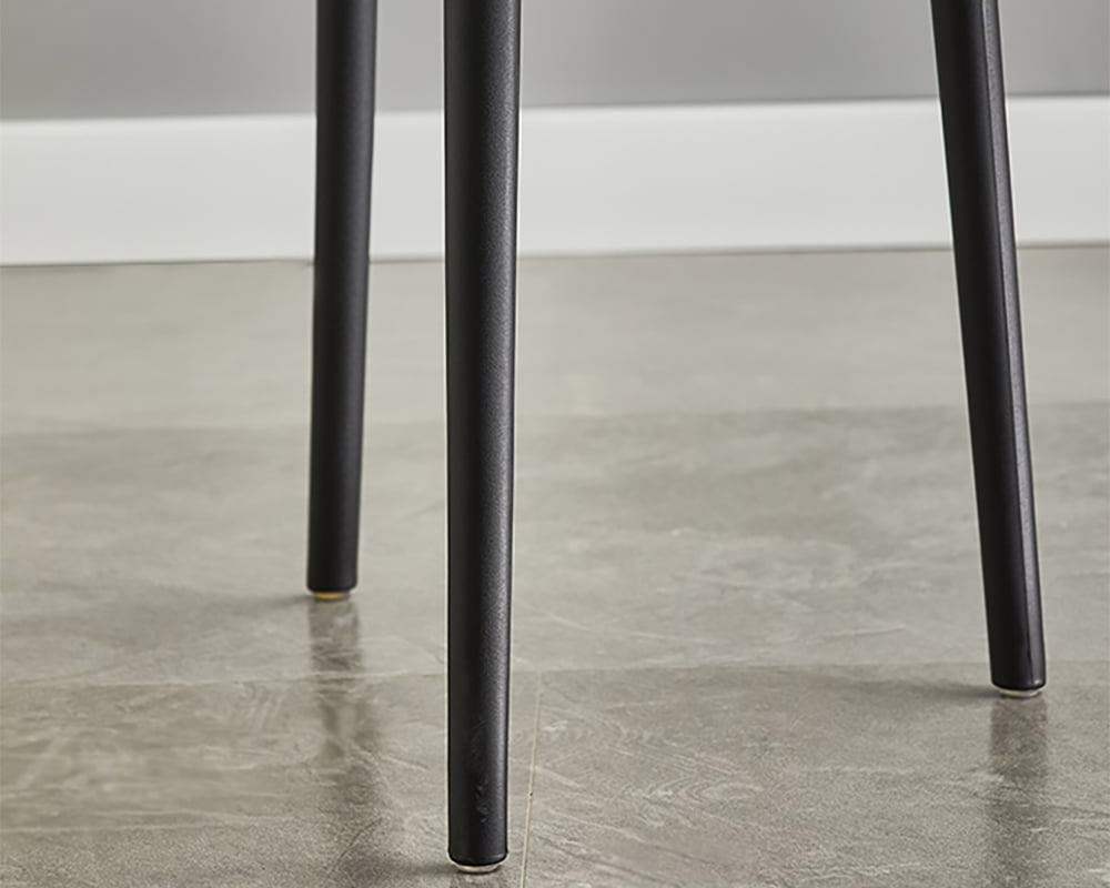 HMR Modern Acrylic Dining Chairs - Amber