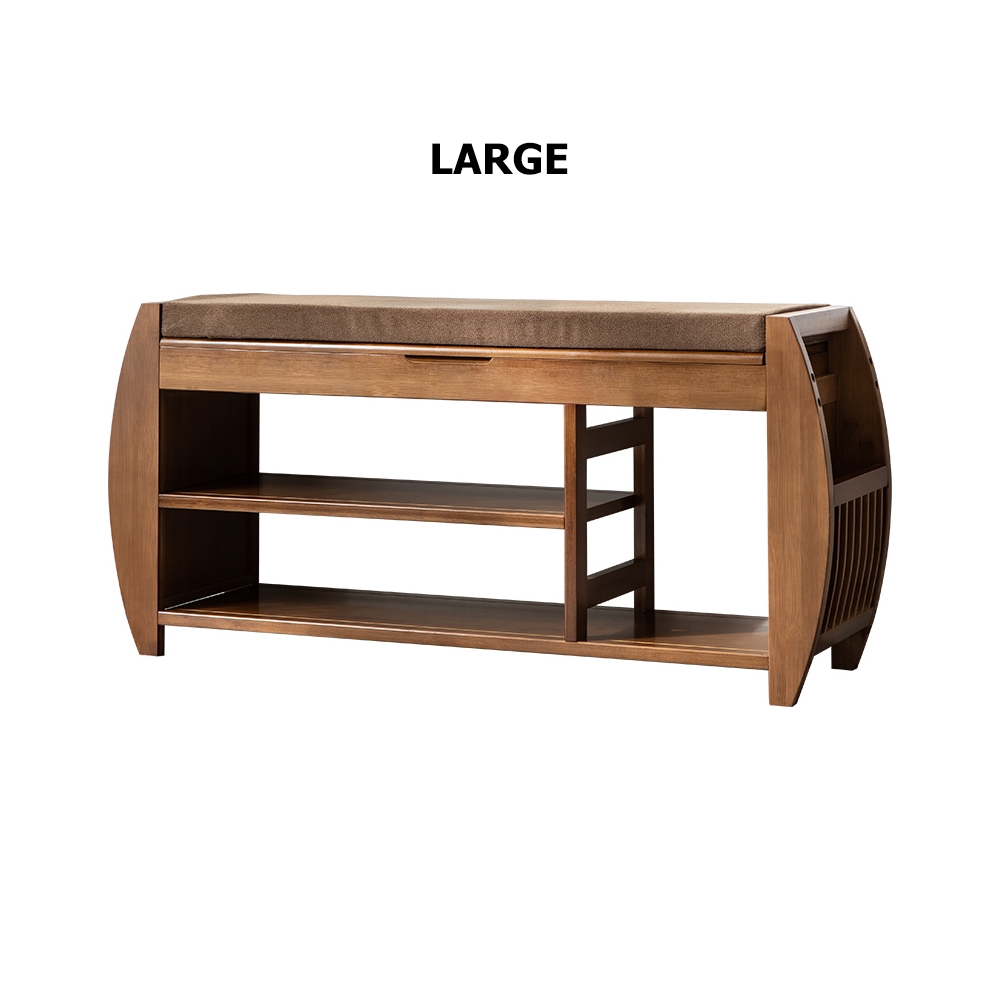 HMR Shoe Storage Rack - Brown, Large
