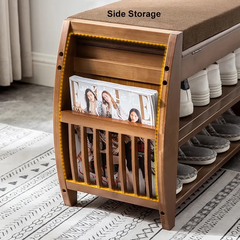 HMR Shoe Storage Rack - Brown, Small