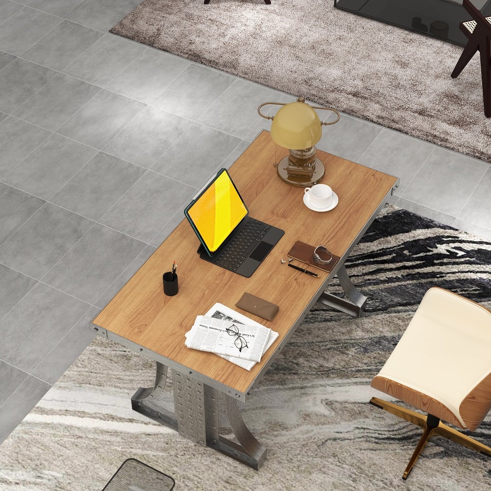 HMR - Office Executive Desk with Bridge Base in 63"L
