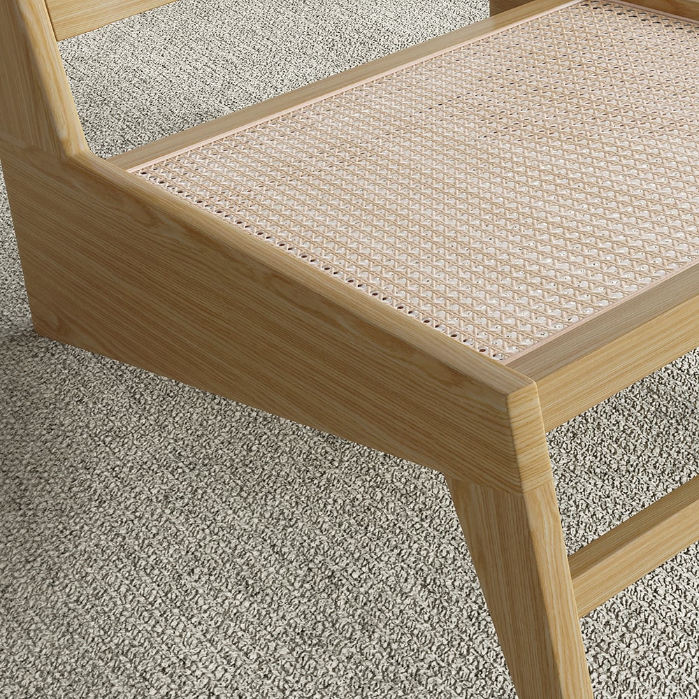 HMR Lounge Accent Chair - Natural, Rattan