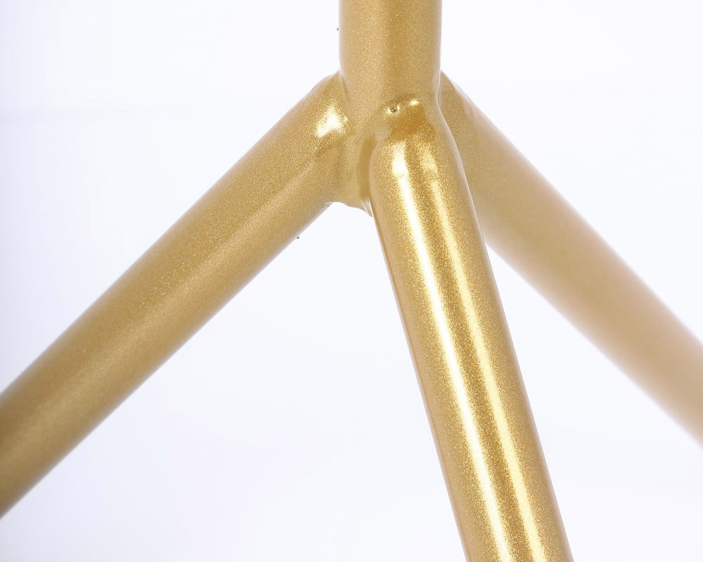 HMR - Clothing Rack with Table in Gold