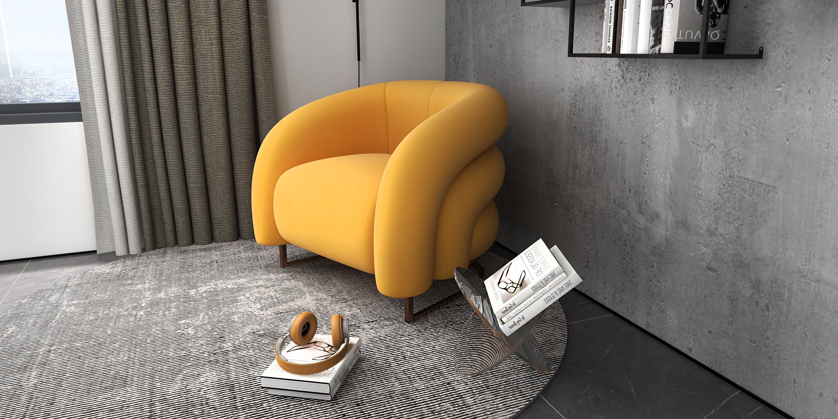 HMR - Modern Magazine Rack