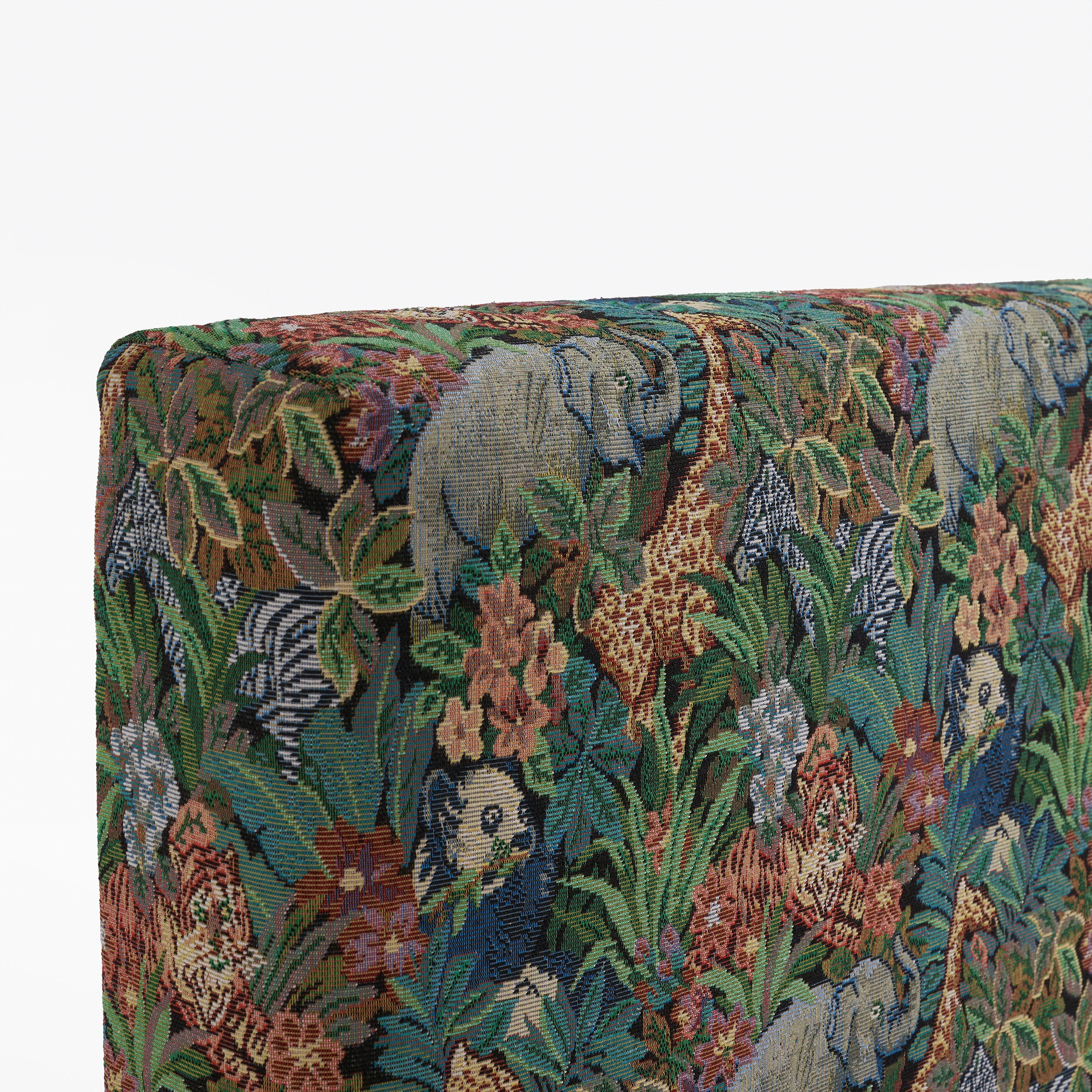 HMR - Vintage Queen Jacquard Upholstered Headboard Pillow