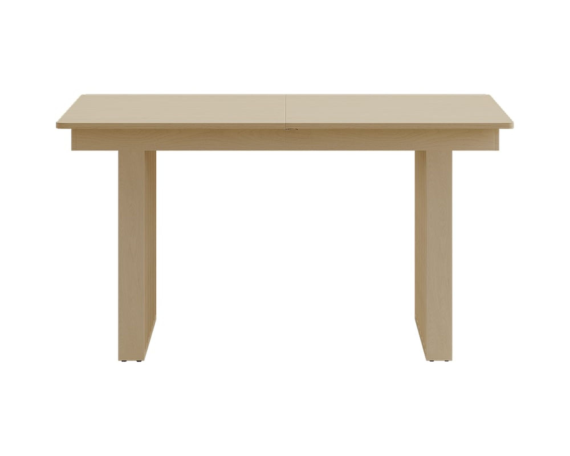 HMR 55"-87" Extendable Dining Table Seats 4-8 People - Whitewash