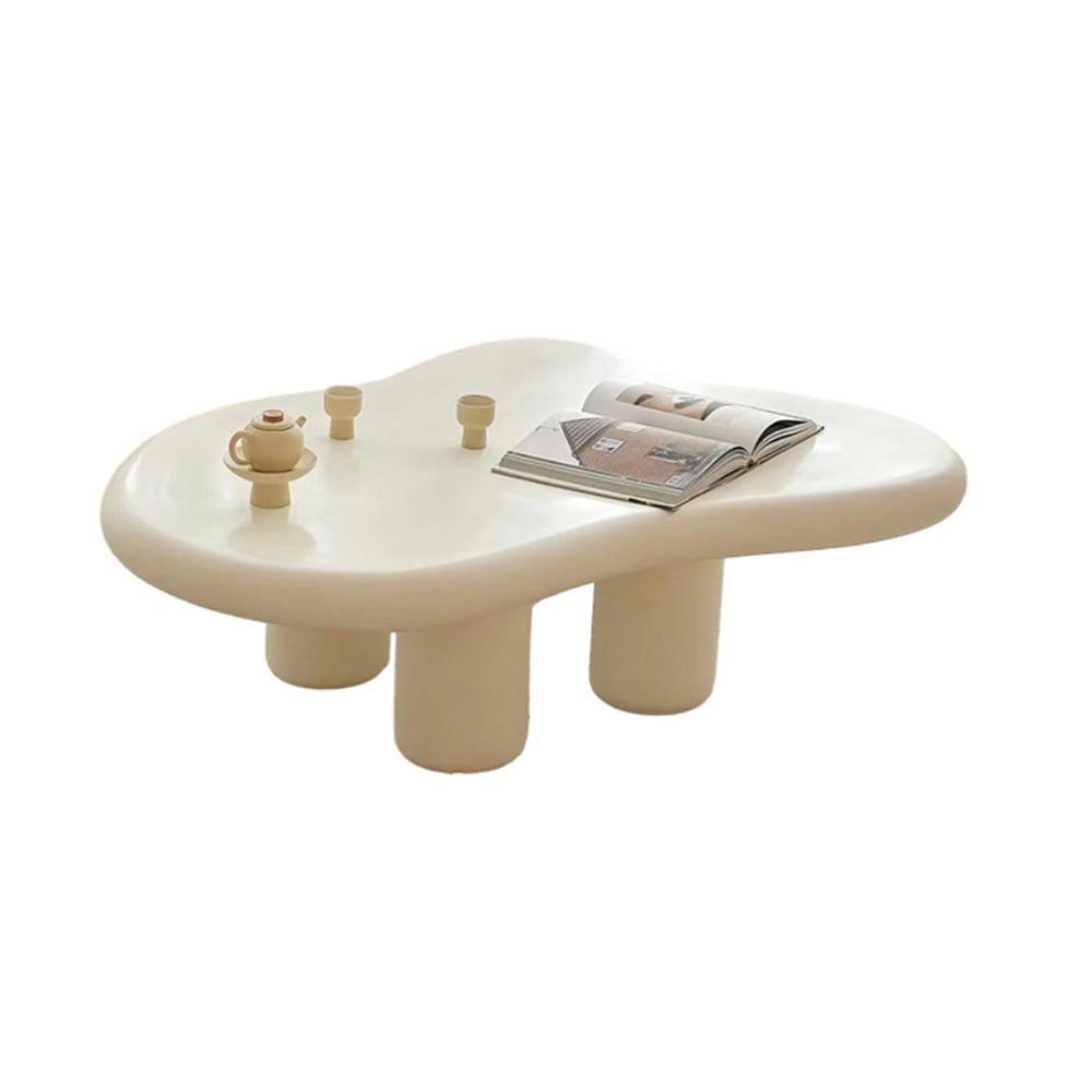 HMR - Extendable TV Stand & Abstract Coffee Table Set
