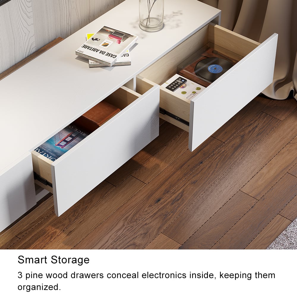 HMR - Crator Extendable TV Stand & Coffee Table Set