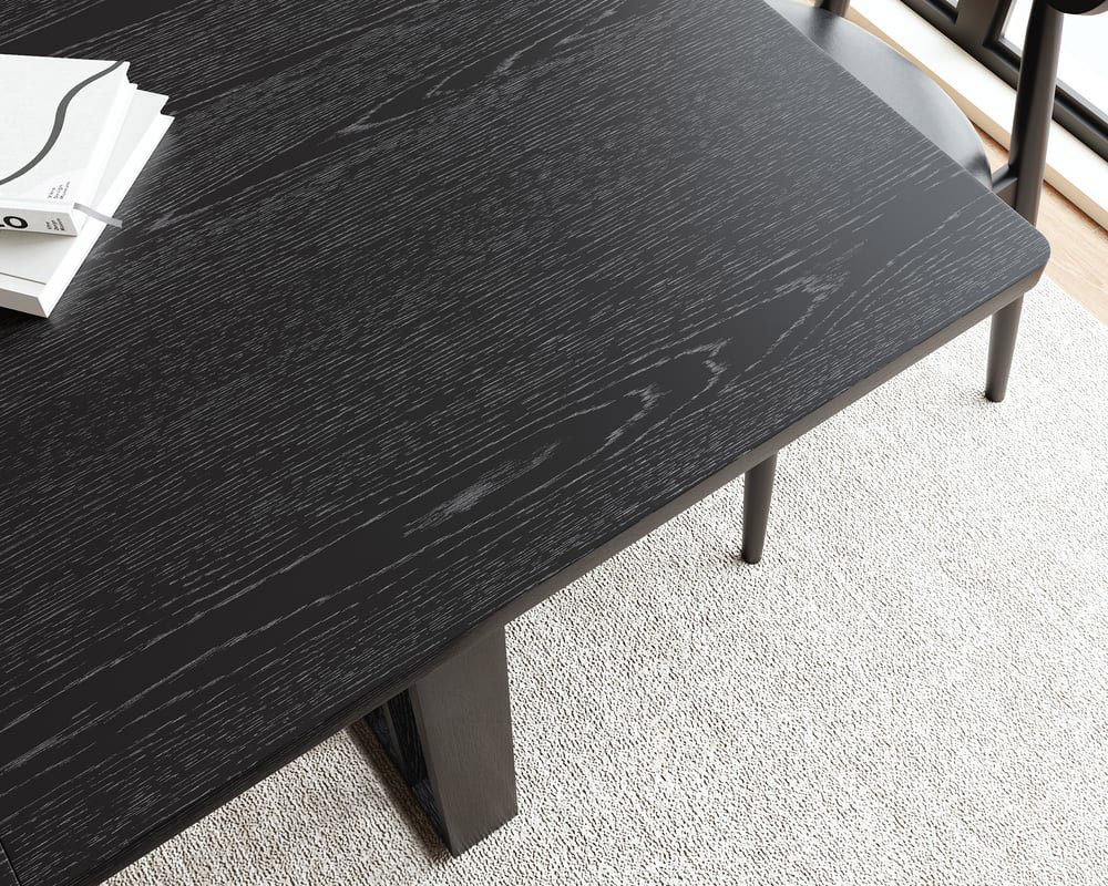 HMR - 55"-87" Extendable Dining Table Seats 4-8 People
