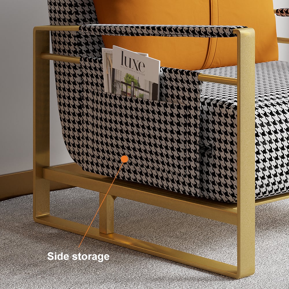 HMR - 77" Twin Linen Convertible Sleeper Sofa Bed Chair