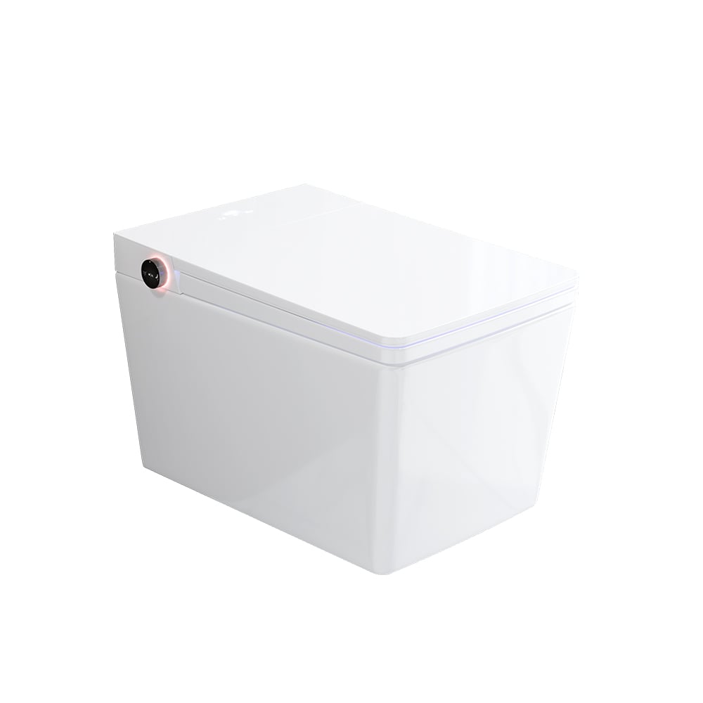 HMR - Automatic Wall-Mounted Smart Toilet with Auto Open/Close Lid 1.32 GPF