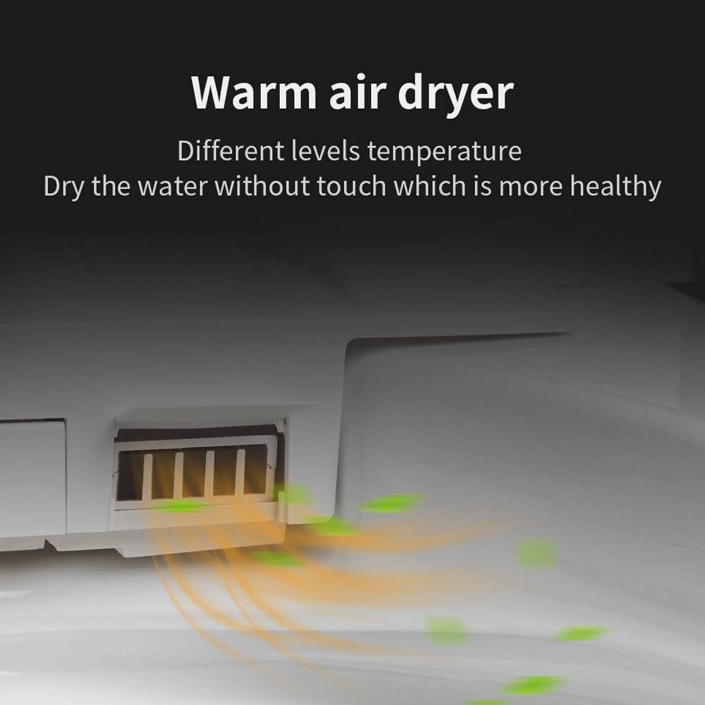 HMR - Tankless Smart Set of 2 Floor Mounted Automatic Toilet Self Clean Smart Toilet