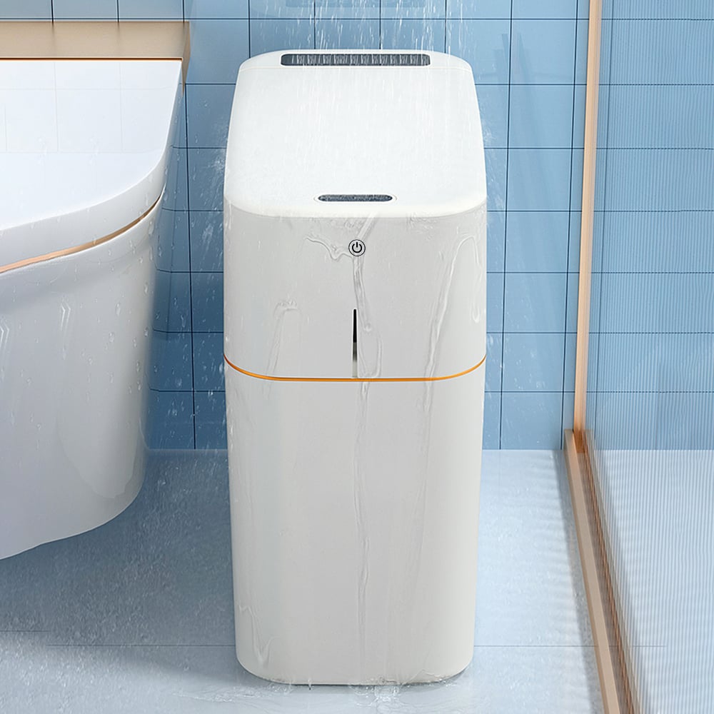 HMR - Smart Touchless Trash Can Automatic Packing Motion Sensor Garbage Bin with Light Charge