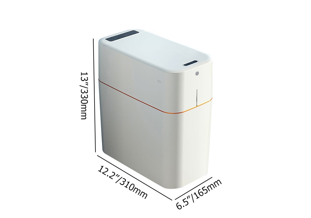 HMR - Smart Touchless Trash Can Automatic Packing Motion Sensor Garbage Bin with Light Charge