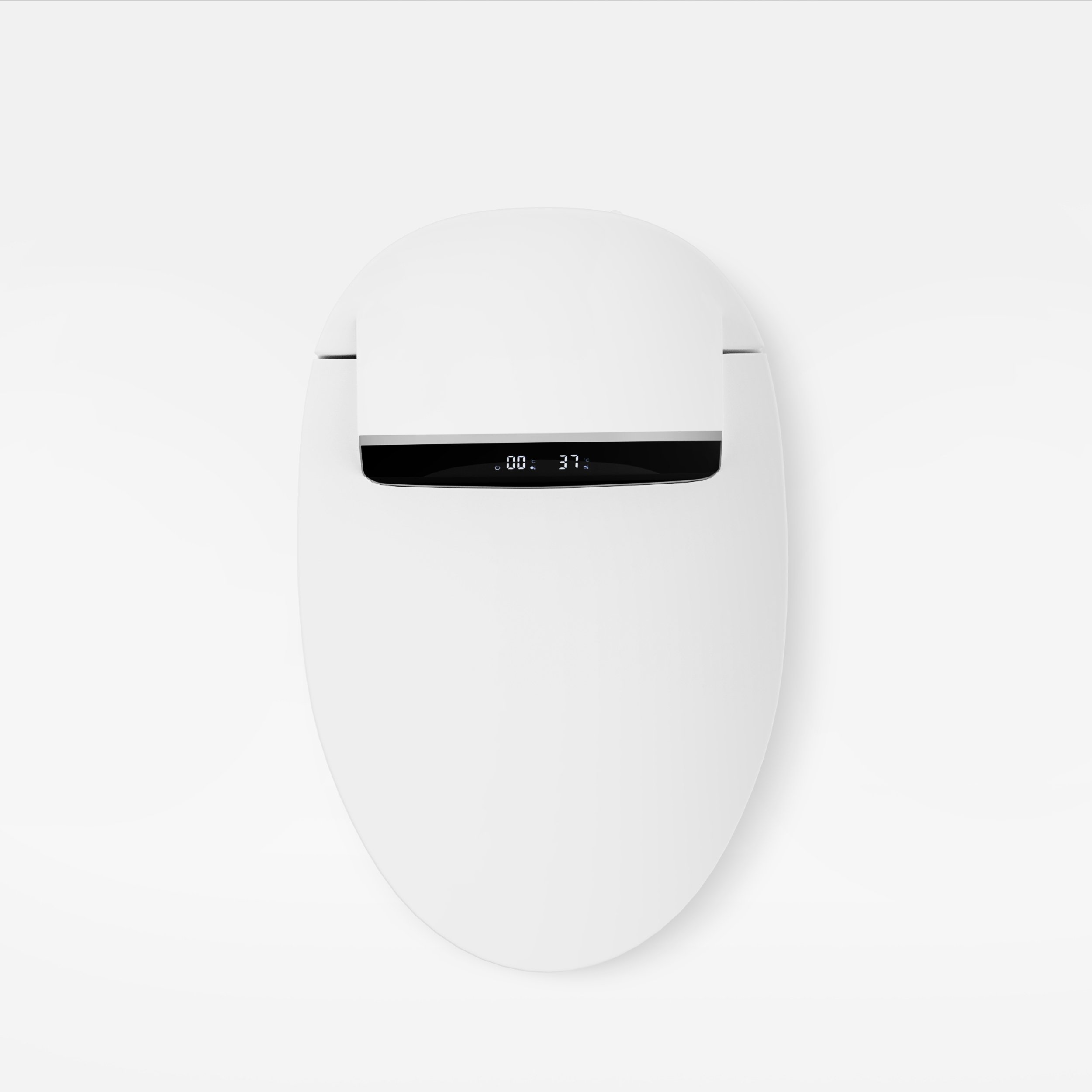 HMR Set of Two Automatic Flushing Smart Bidet Toilet - White, Automatic