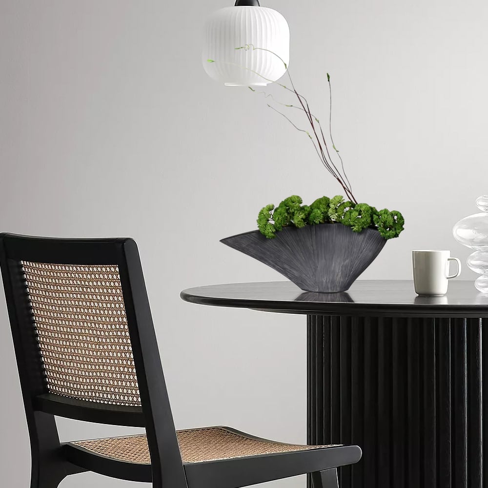 HMR - Artificial Plants for Home Decor with Resin Flowerpot