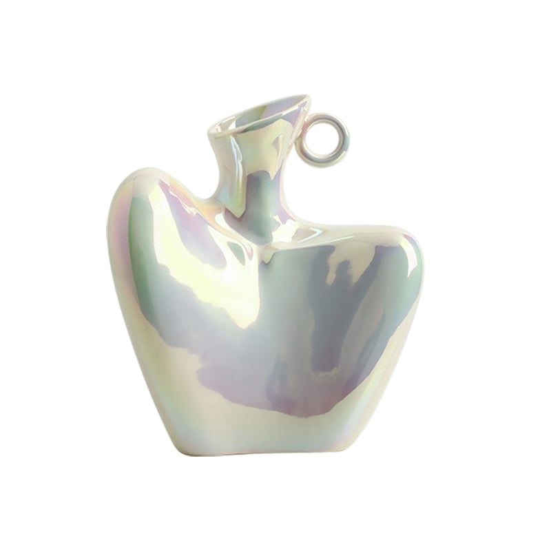 HMR - Modern Ceramic Body Shape Flower Vase Sculpture Home Desk Decor Art Living Room Bedroom
