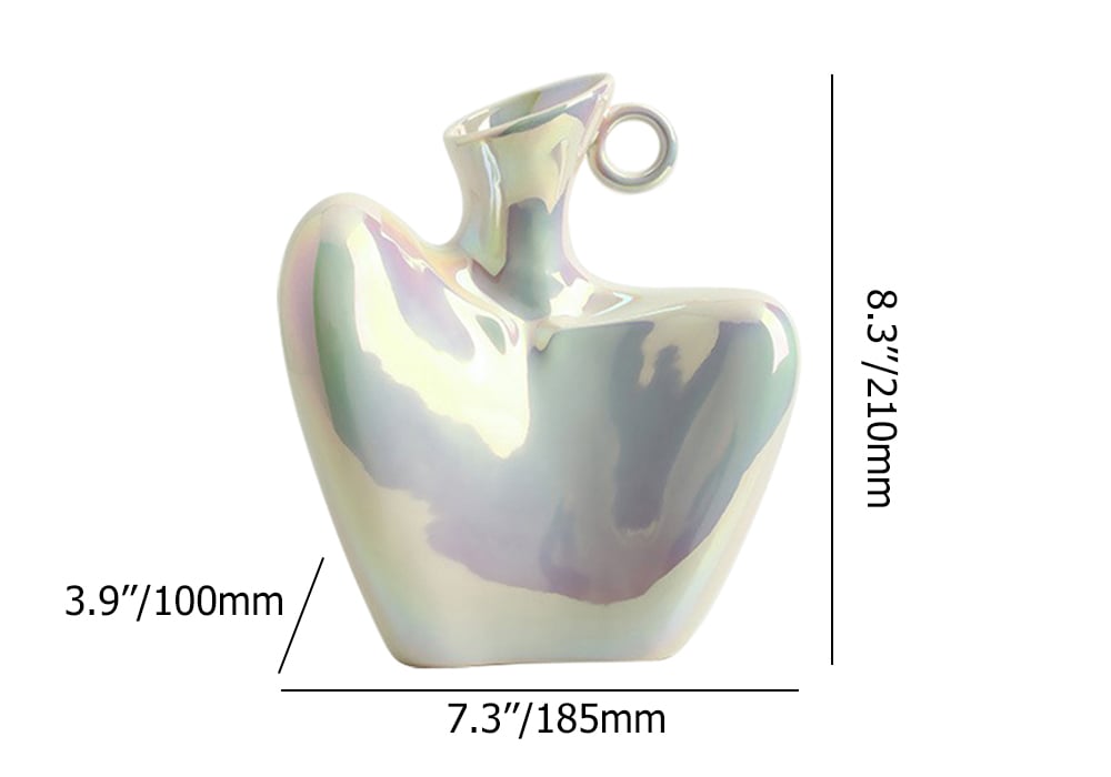 HMR - Modern Ceramic Body Shape Flower Vase Sculpture Home Desk Decor Art Living Room Bedroom