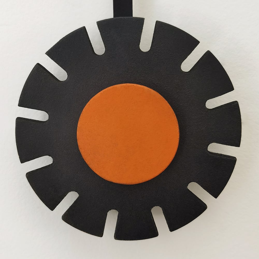 HMR - Modern Large Wall Clock Irregular Metal Oversized Decorative Wall Clocks in Black