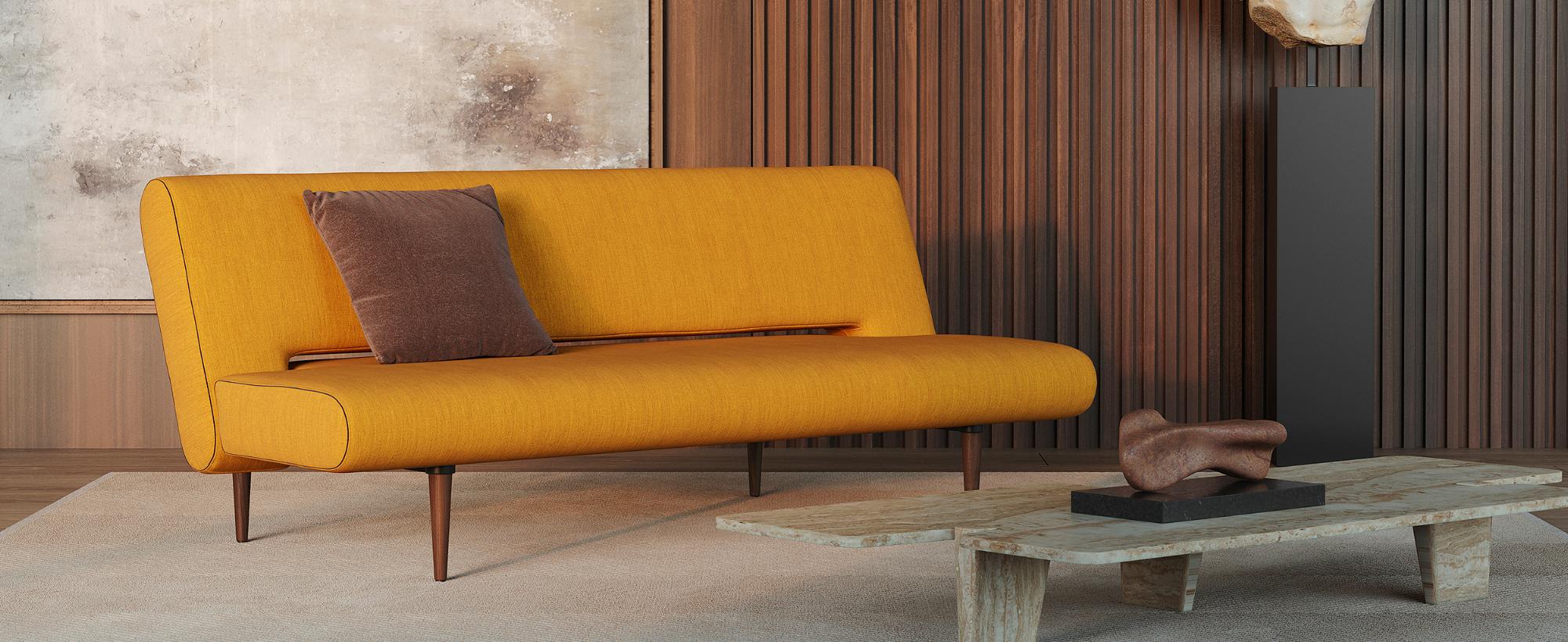 Innovation Living Unfurl Sofa Bed - 521 Mixed Dance Gray