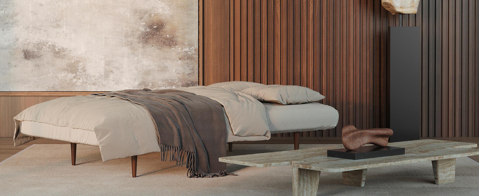 Innovation Living Unfurl Sofa Bed - 585 Argus Brown