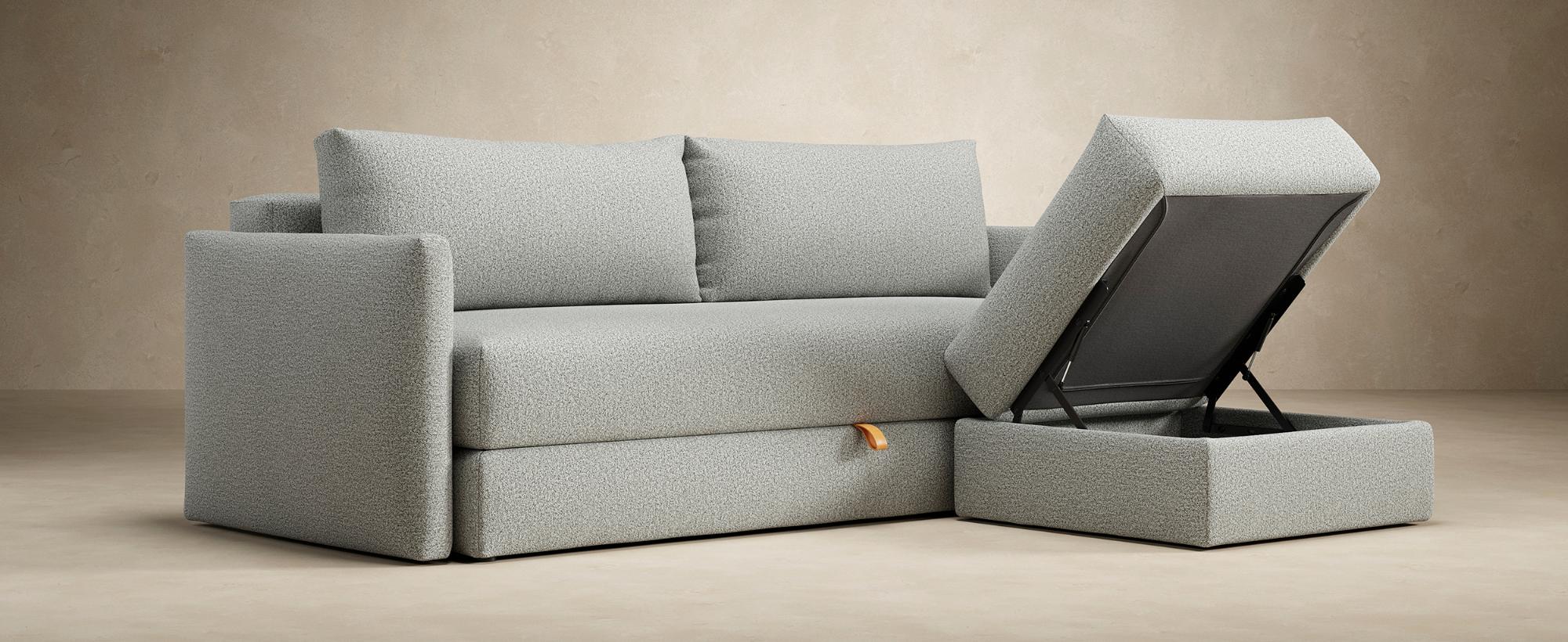 Innovation Living Tripi Sofa Bed - 575 Vivus Dusty Olive