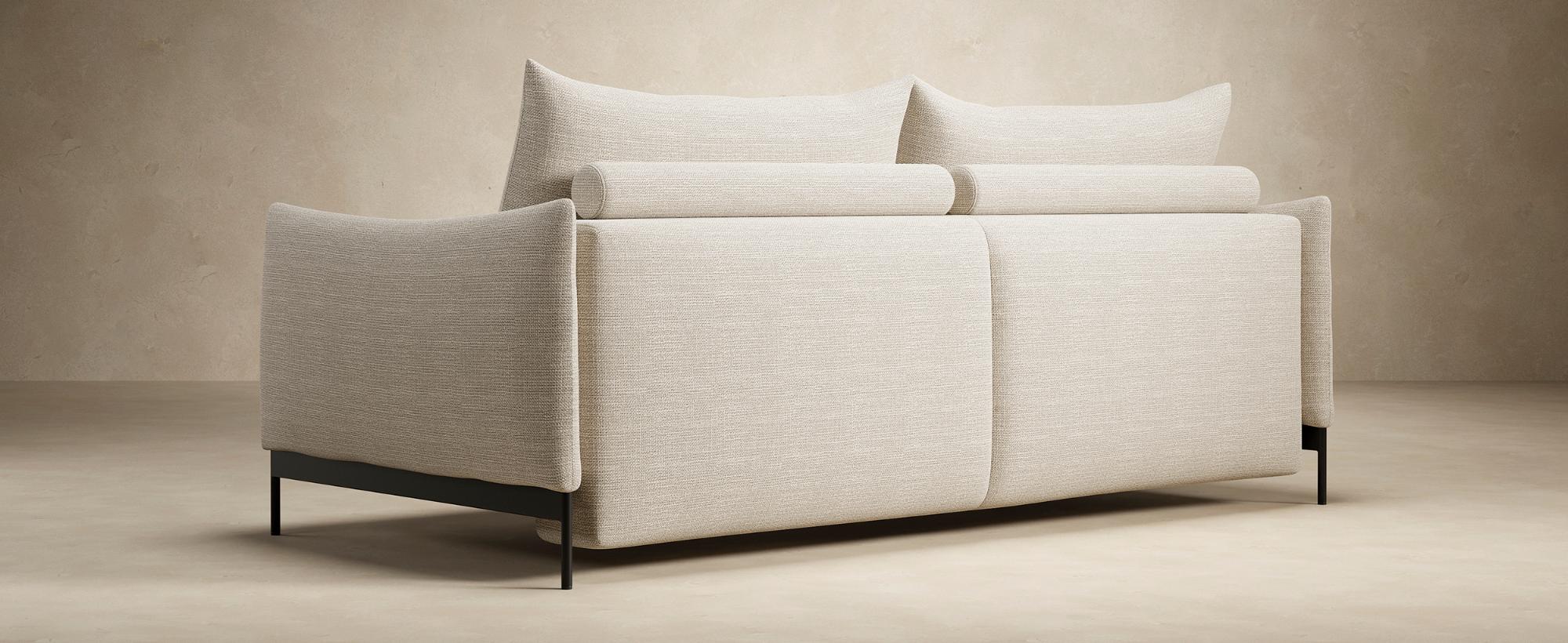 Innovation Living Malloy Ottoman - 586 Phobos Latte