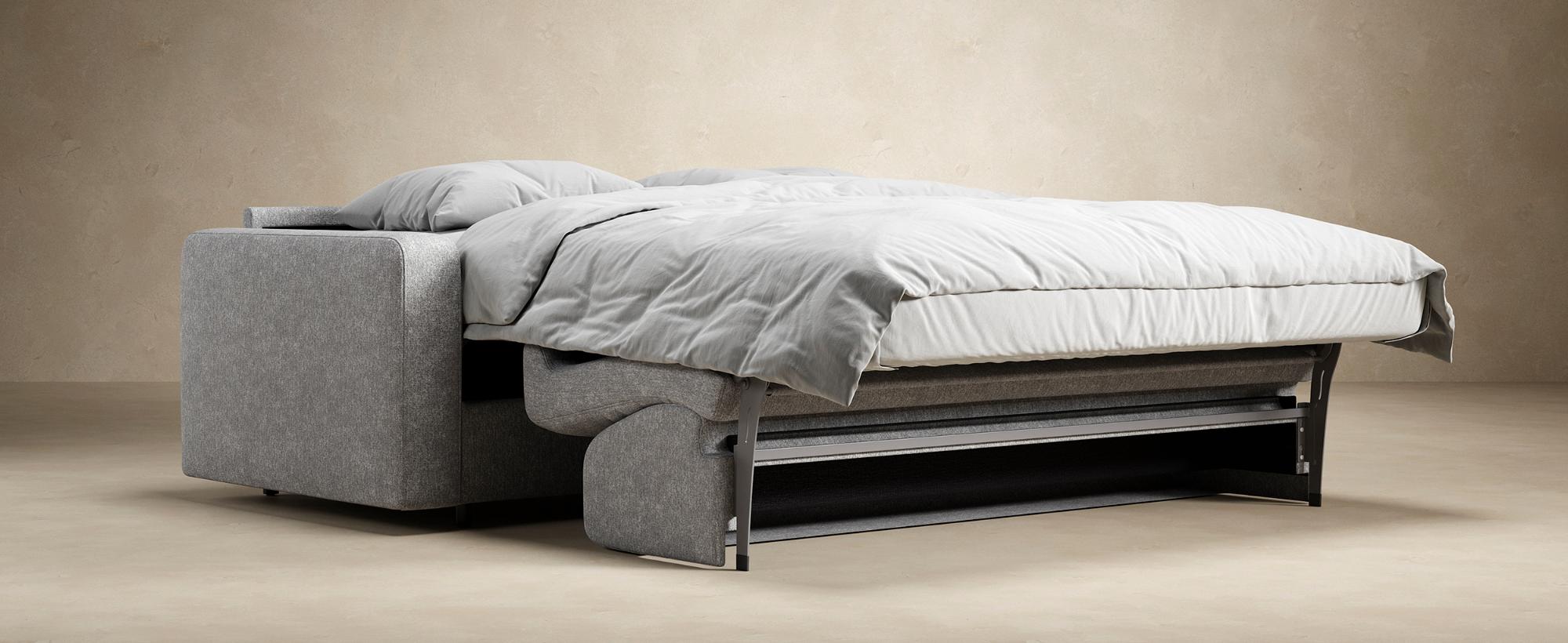 Innovation Living Carnell Sofa Bed With Standard Arms - 579 Kenya Gravel